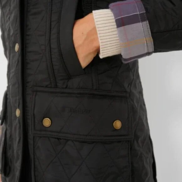 Barbour Beadnell Polarquilt Jacket - Size US 2 - NWT - Picture 5 of 9